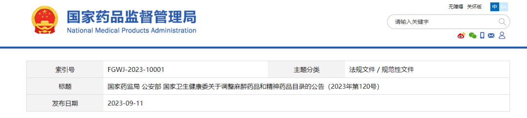 依托咪酯列入第二类精神药品目录！依托咪酯检测，势在必行